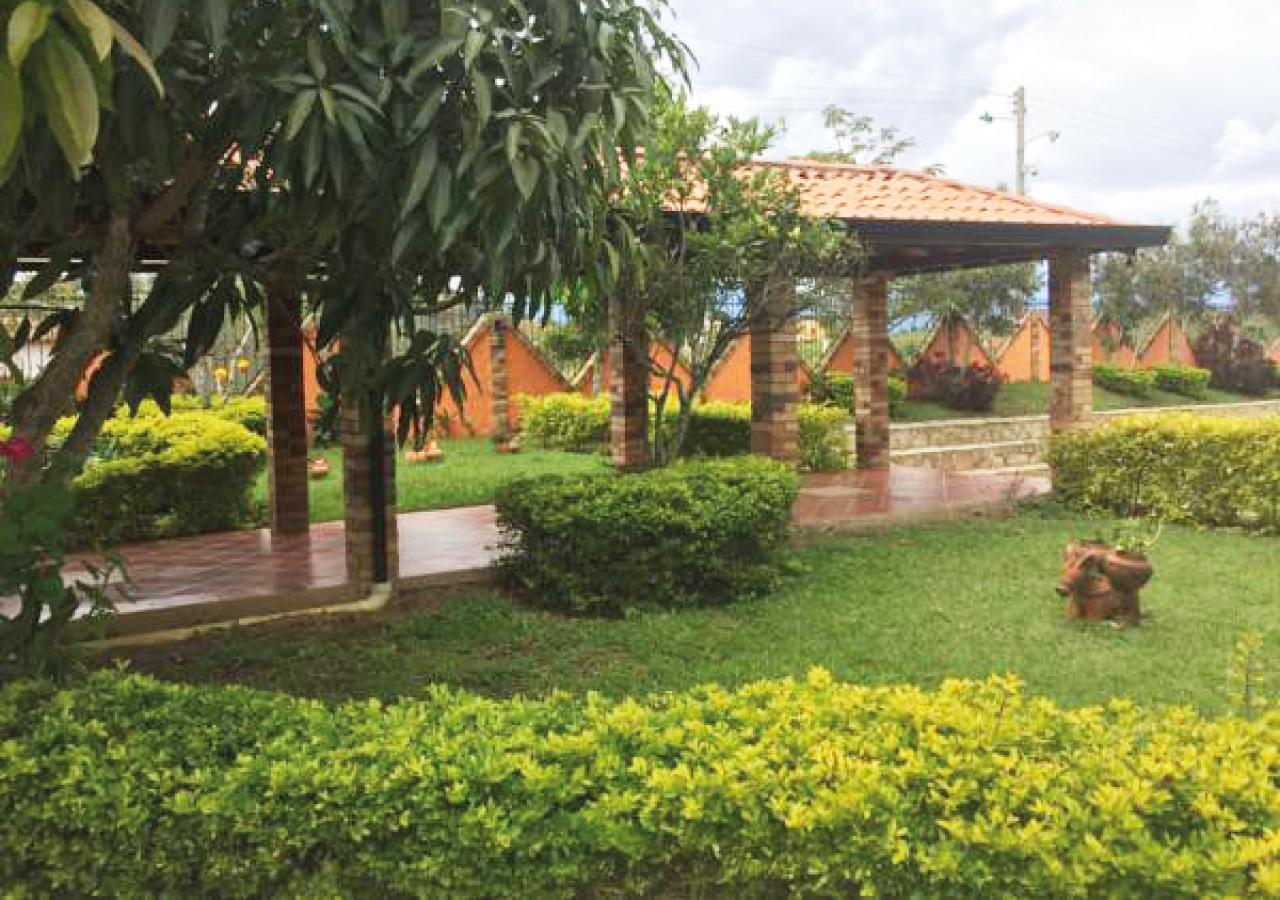 Hotel Cristo Rey Campestre Los Santos  Exterior foto