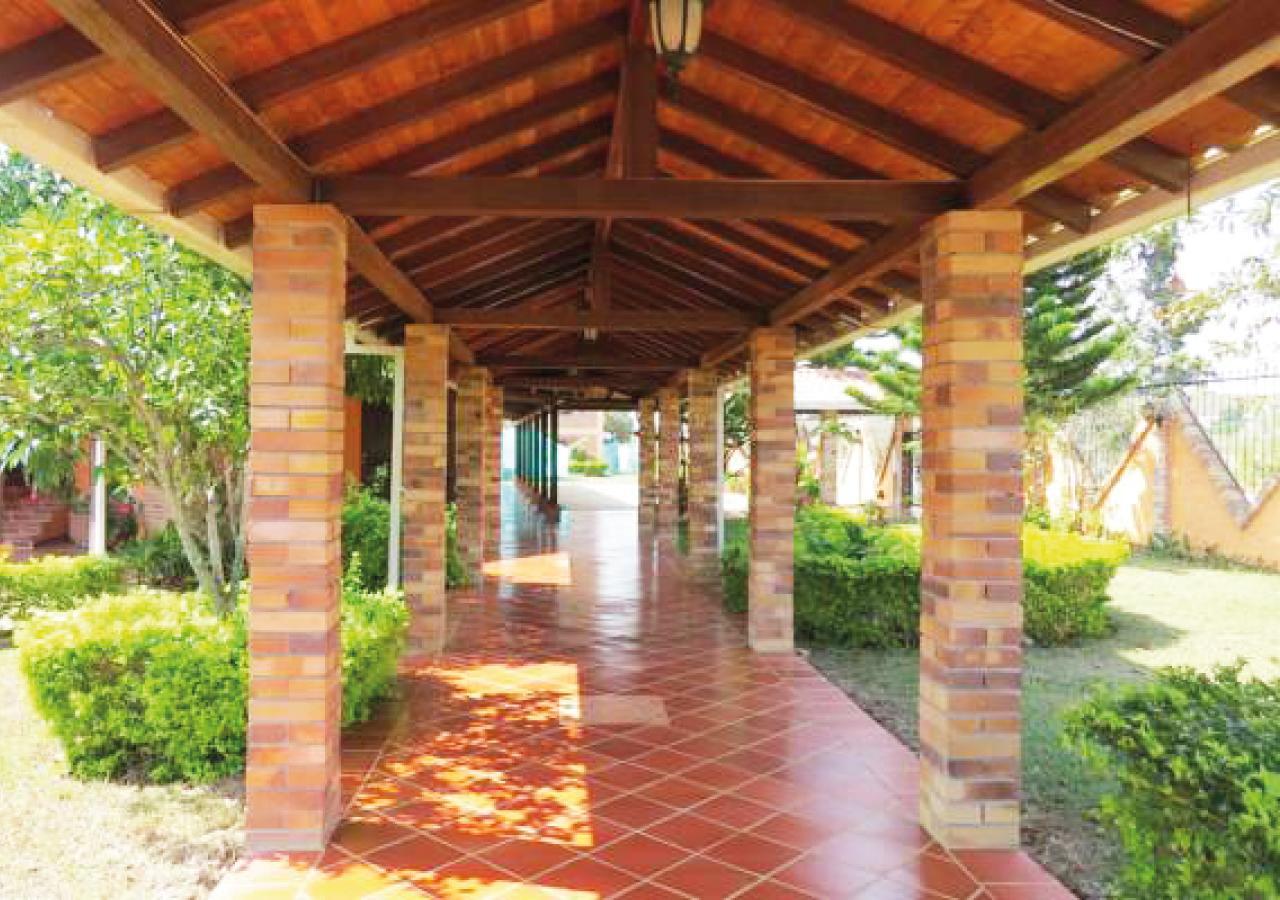 Hotel Cristo Rey Campestre Los Santos  Exterior foto
