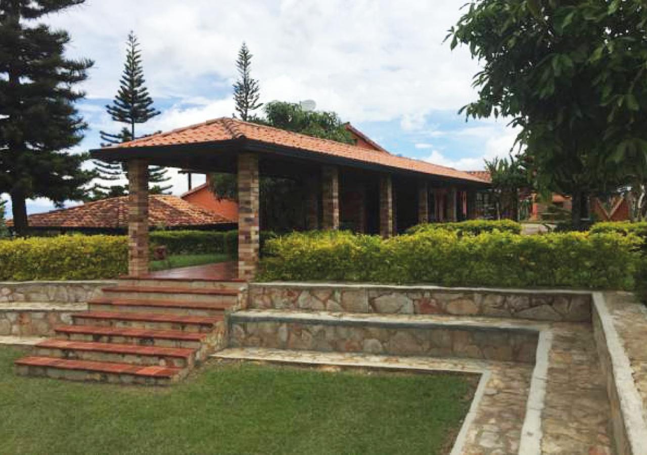 Hotel Cristo Rey Campestre Los Santos  Exterior foto
